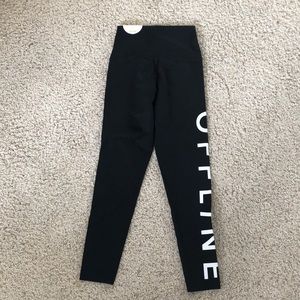 Aerie “OFFLINE” Black Leggings